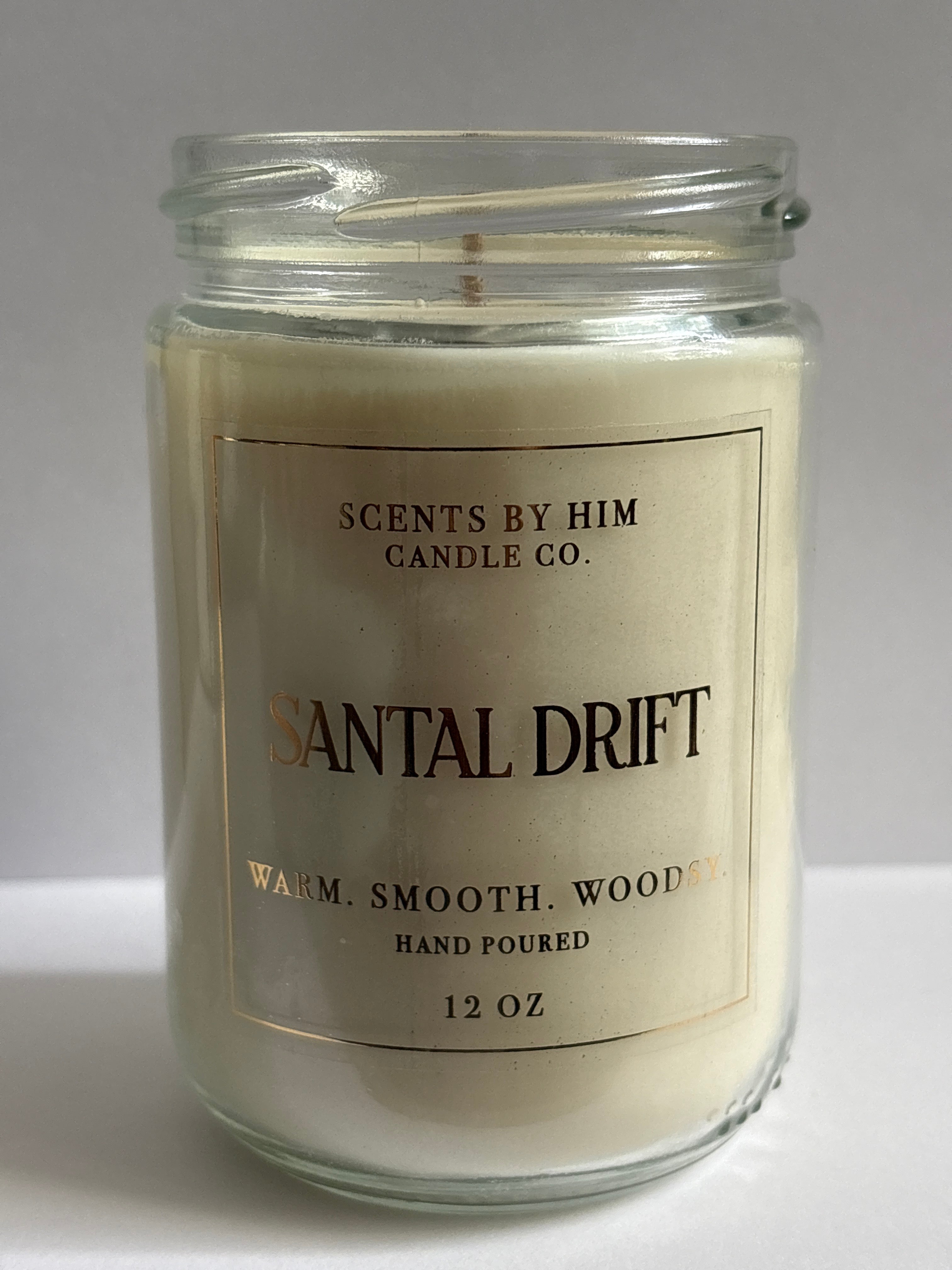 SANTAL DRIFT - 12 oz Candle
A bold fragrance experience.
Designed for larger spaces and longer burn times